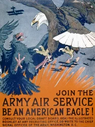 Join the Army Air Service, Be an American Eagle!, c.1917